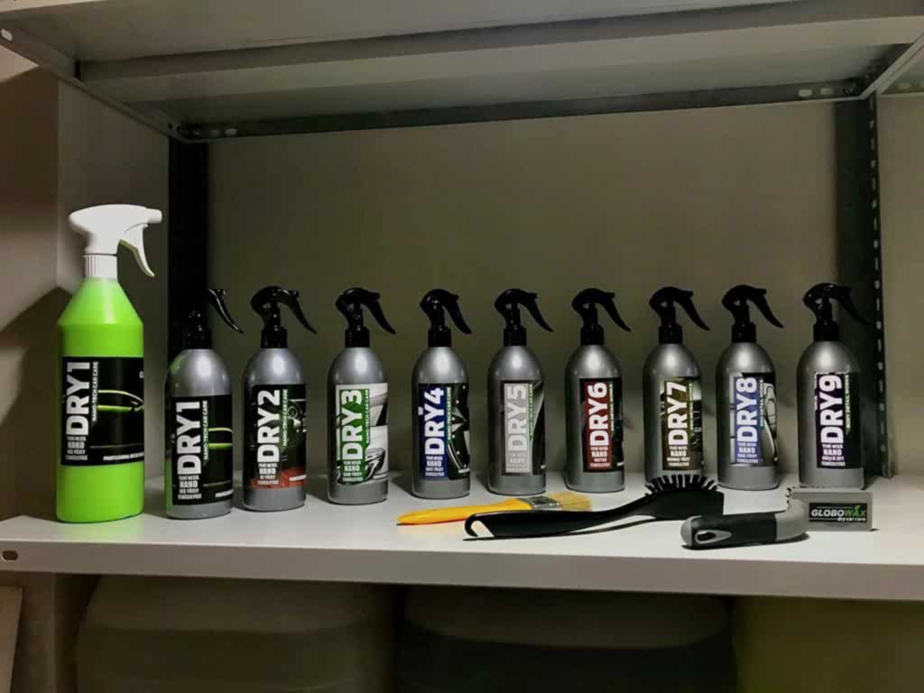 dry car care ürünlerimiz - DRY Serisi - GLOBOWAX